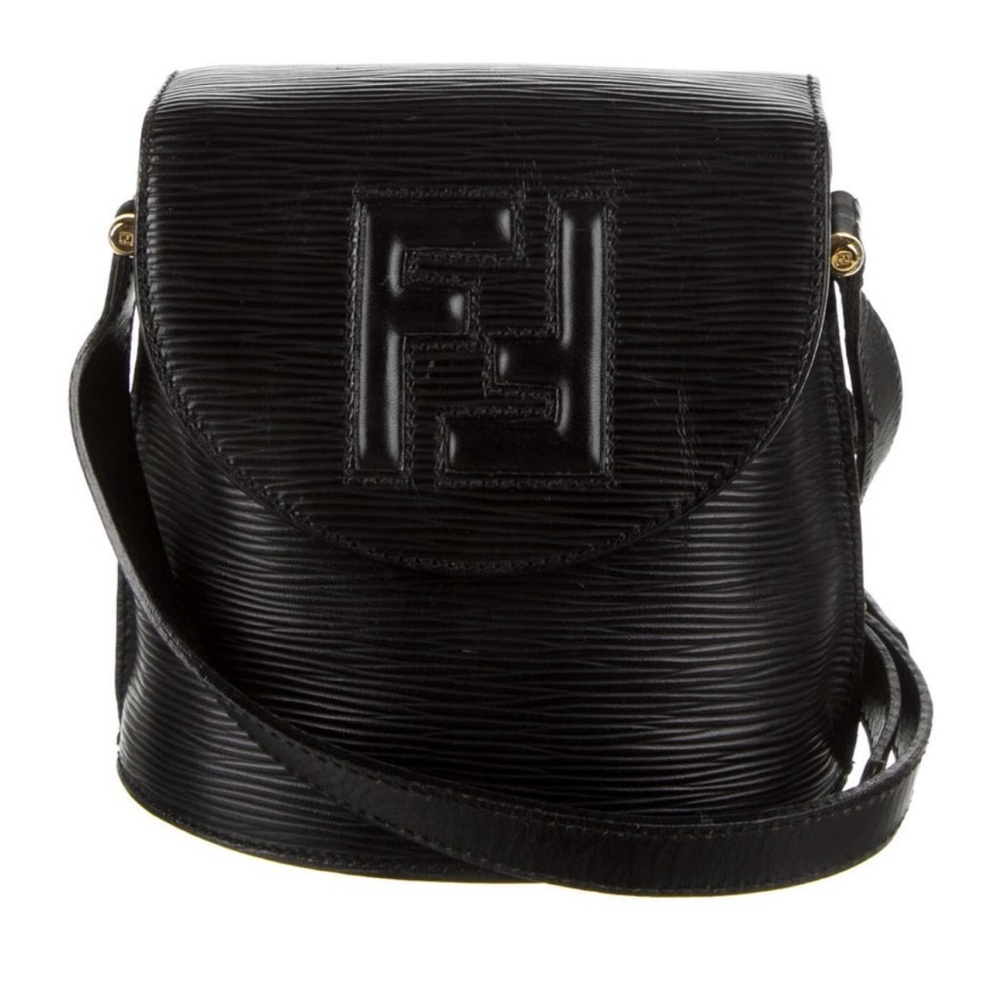 Black Designer Crossbody Bag